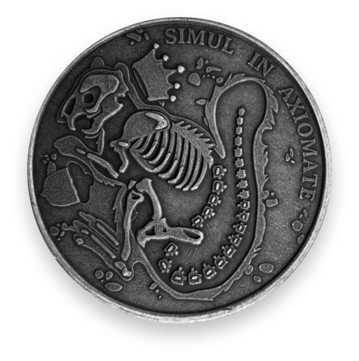 a metal coin
